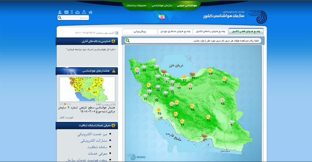 سازمان هواشناسی کشور
